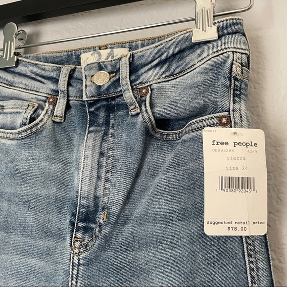 NWT FREE PEOPLE High Rise Jegging in Sierra 24 - Picture 8 of 13